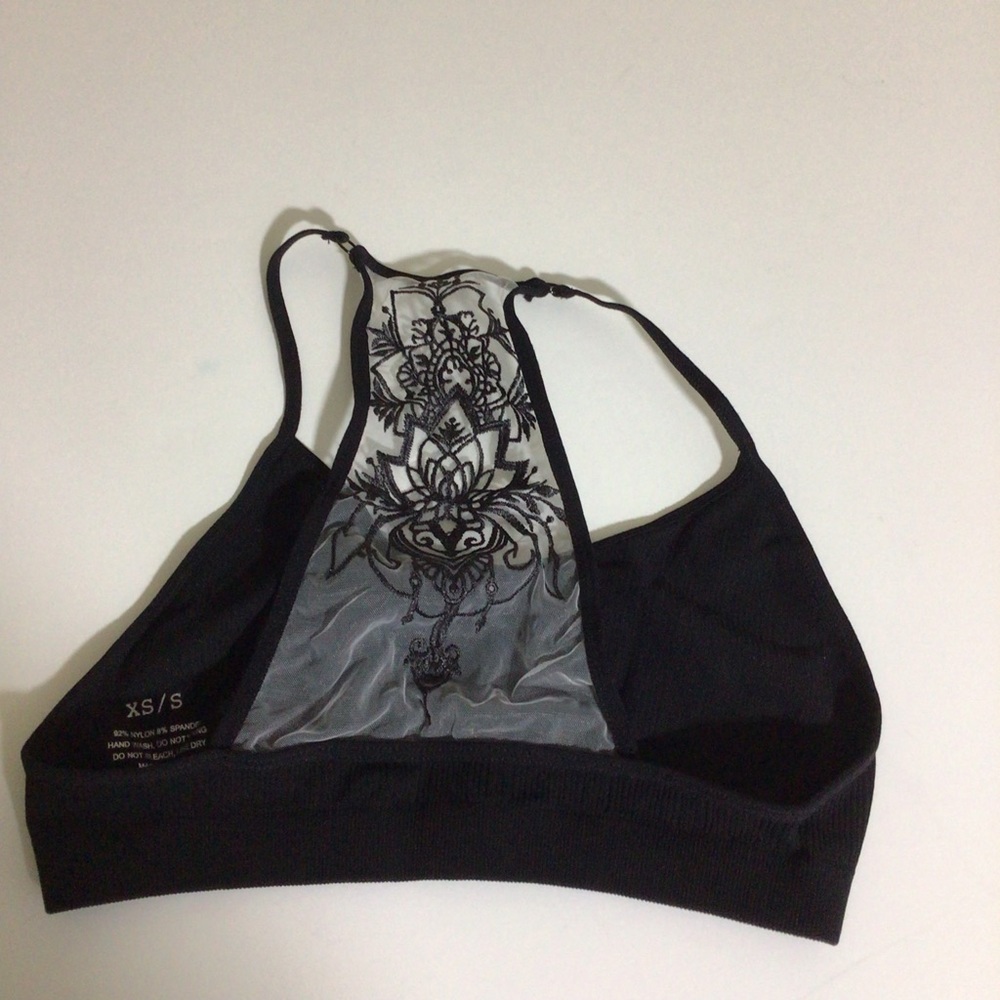 Aluna Levi Tattoo Bralette Black XS/S - Picture 10 of 11